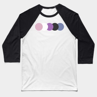 Genderfluid | Muted | Subtle Pride Baseball T-Shirt